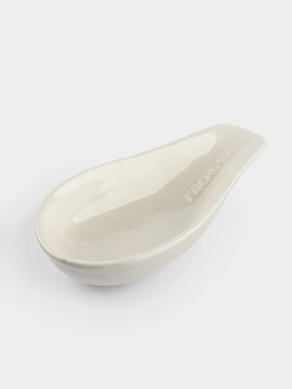 Spoon stand, 20 cm, ceramic, milky beige, speckled, Ceramo speckled, image-1
