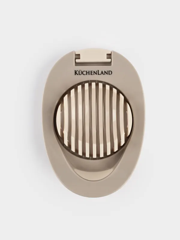 Egg slicer, 12 cm, steel / plastic, beige, Soft kitchen, image-5