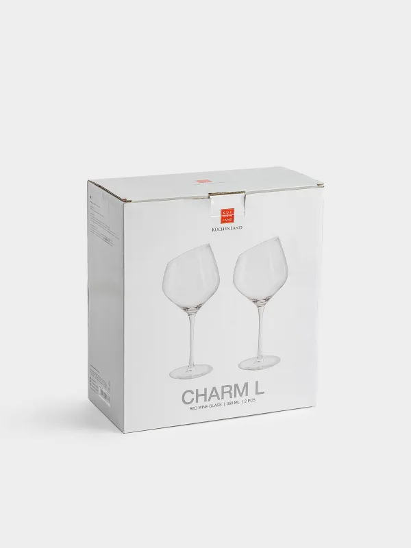 Drinking glass, 560 ml, 2 pcs, glass, Charm L, image-7