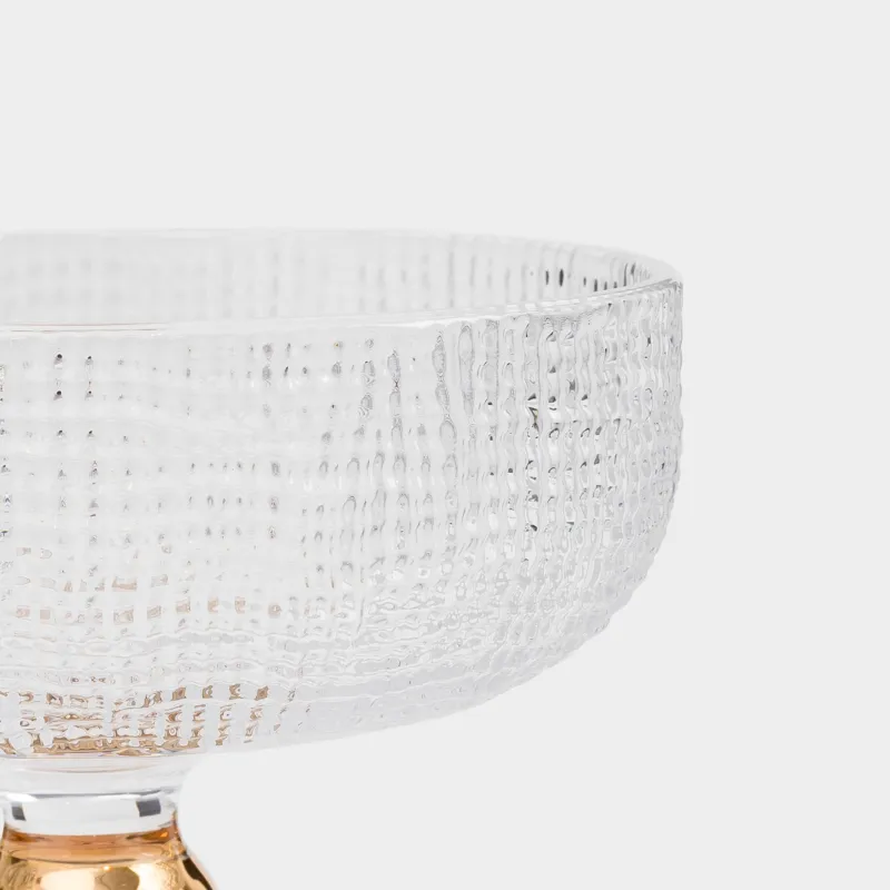 Cream bowl, 10 cm, 280 ml, glass R, Grain gold, image-4