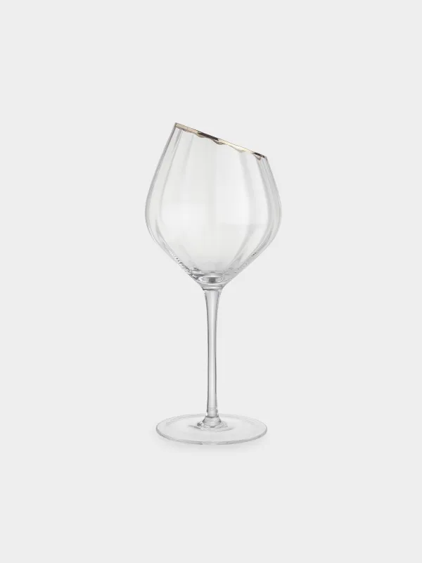 Drinking glass, 560 ml, 2 pcs, glass, with golden edging, Charm R gold, image-5