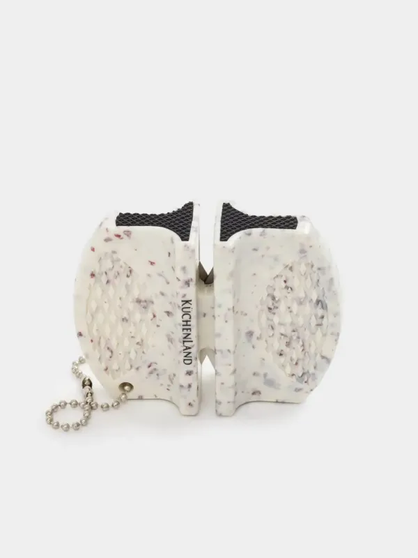 Knife sharpener, 7 cm, plastic/steel, Dairy, Accessories, image-0