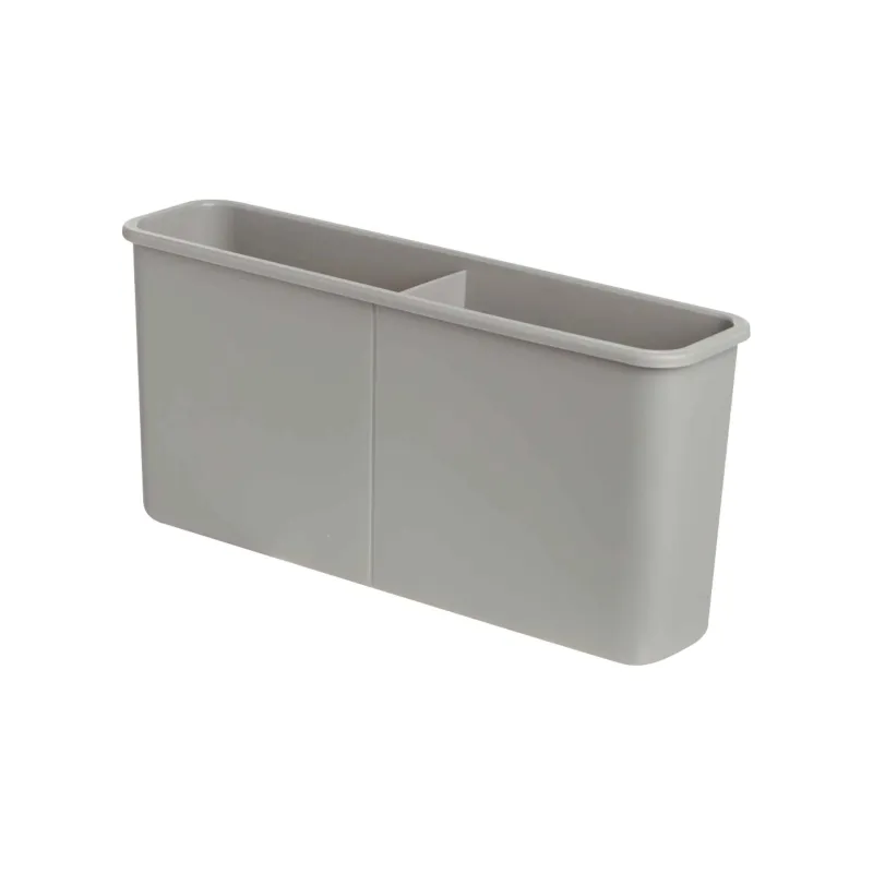 Dish dryer, 28 / 47x20 cm, with sliding tray, steel / plastic, Grey, Drying new, image-4