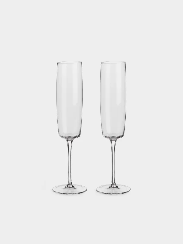 Drinking glass, 260 ml, 2 pcs, crystal glass, Lienza, image-0