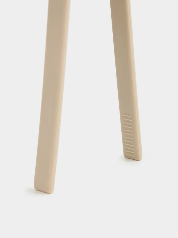 Kitchen tweezers, 30 cm, silicone, gray-brown, Soft kitchen, image-2