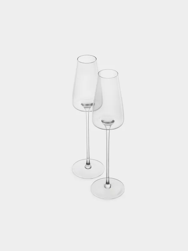 Drinking glass, 230 ml, 2 pcs, crystal glass, Sorento, image-1