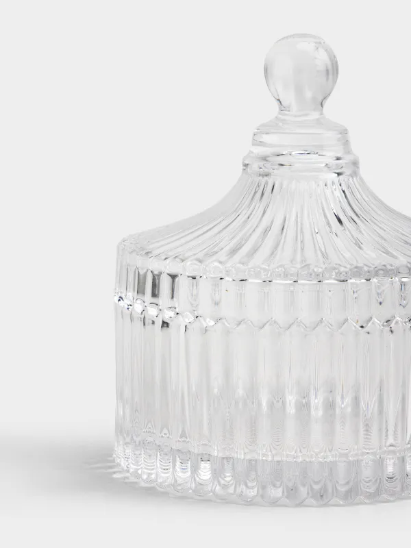 Storage container, 11x12 cm, glass R, Ribby, image-1
