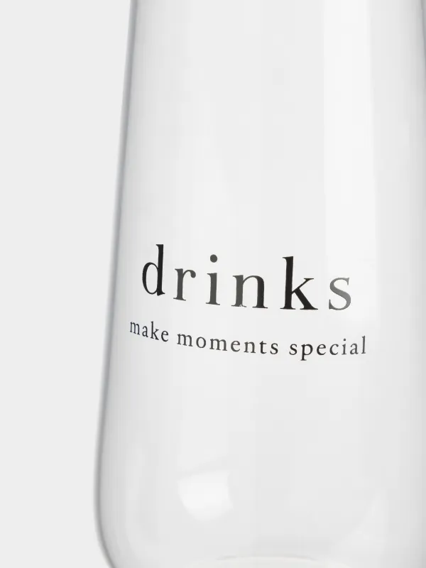 Glass, 15 cm, 500 ml, glass B, Clear font, image-1