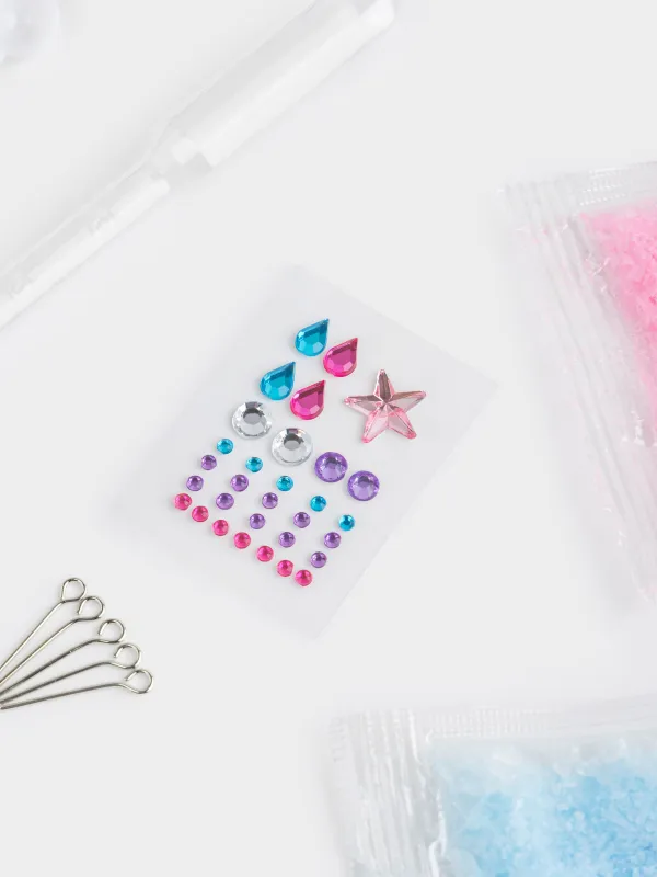 Creative kit, 4 items, quartz painting, plaster, Keychains, Creative, image-4