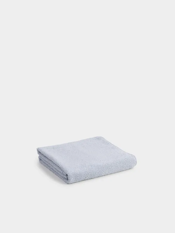 Towel, 50x90 cm, cotton, blue, Terry cotton, image-0