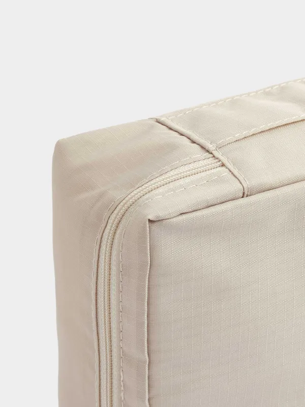 Travel Cosmetic Bag, 21х16 cm, polyester, beige, Easy Travel, image-6