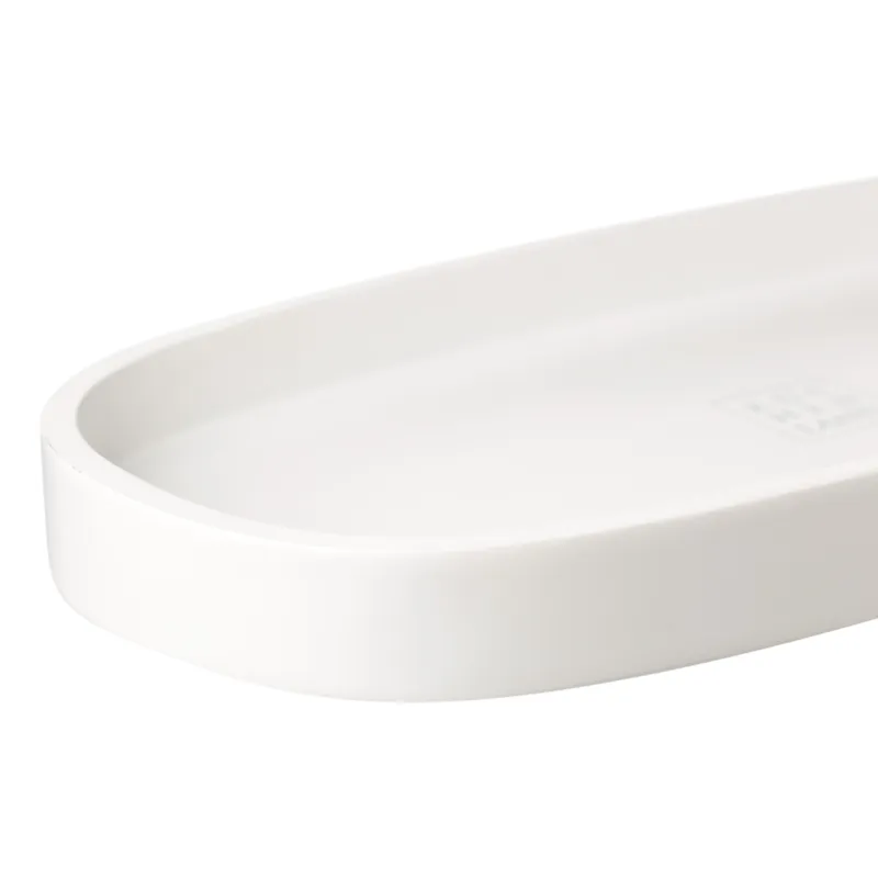 Bath tray, 23x10 cm, polyresin, white, Vesta, image-3