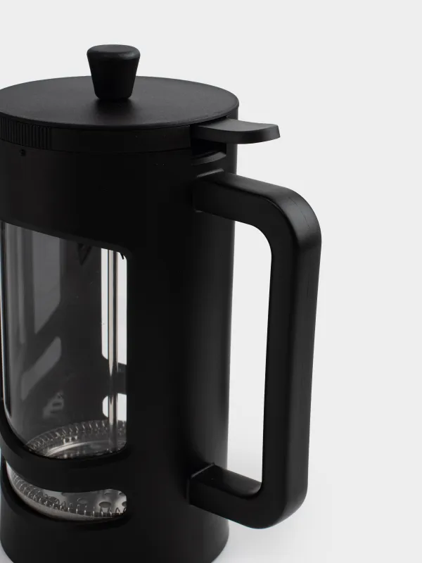 French press, 1 l, glass B / steel, beige, Detto, image-1