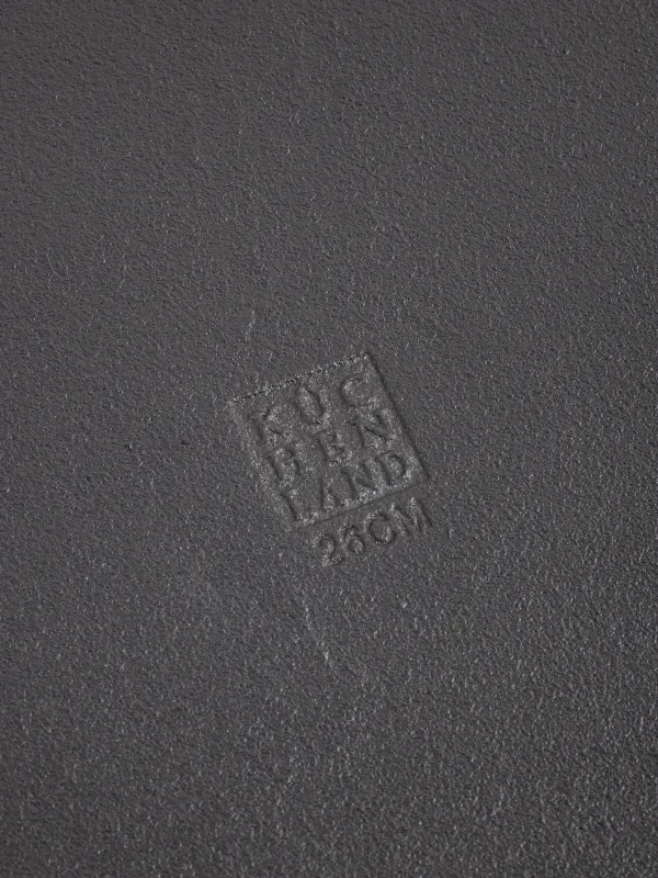 Grill pan, 26 cm, with handles, cast iron, square, black, Authentic, image-8