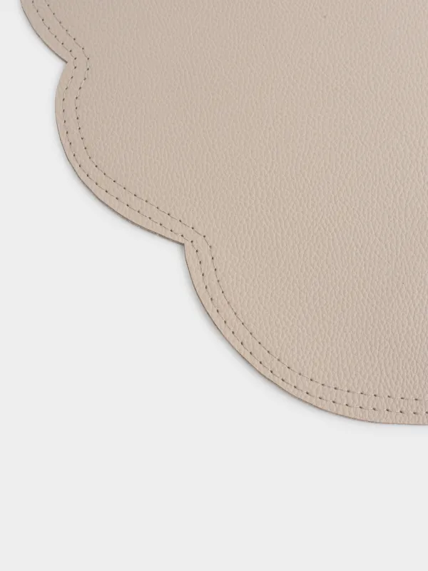 Placemat, 33x45 cm, PVC, shaped, silver, Rock, image-3