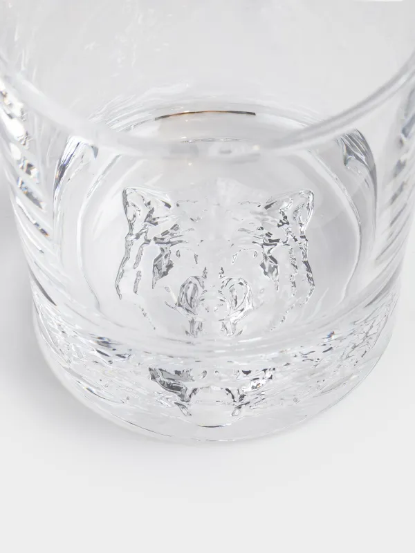 Drinking glass, 9 cm, 300 ml, glass, Wolf, Elements, image-3