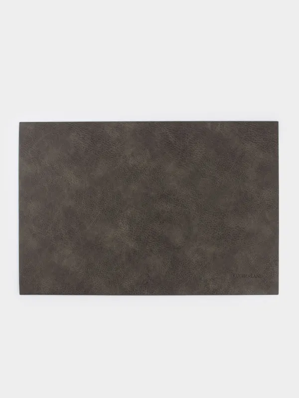Napkin for appliances, 30x45 cm, PVC, rectangular, dark gray, Rock, image-0