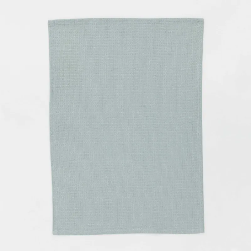 Kitchen towel, 40x60 cm, 3 pcs, cotton, menthol/brown / beige, Waffle, image-8