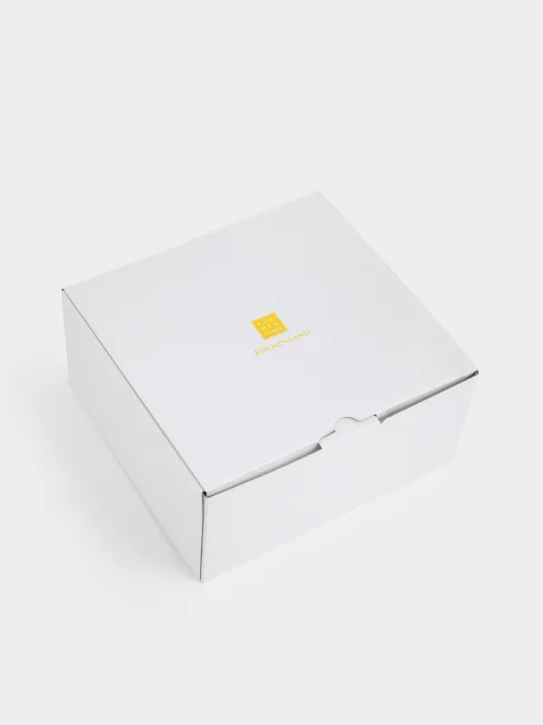 Mug, 330 ml, 4 pcs, porcelain F, mix, with golden edging, Patterns, Geometry, image-5