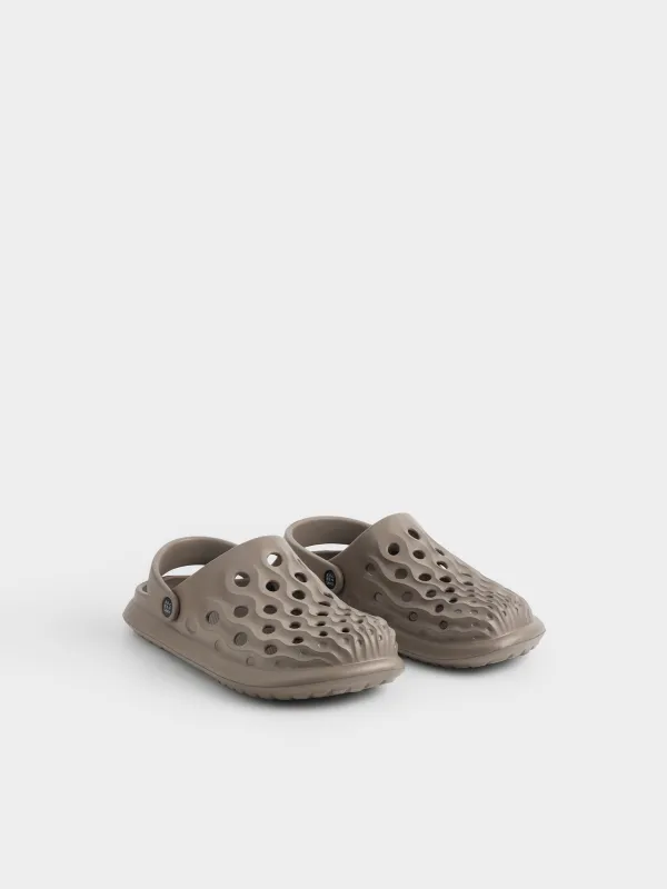 Men's sabot, size 42-43, EVA, brown, Sabot, image-2