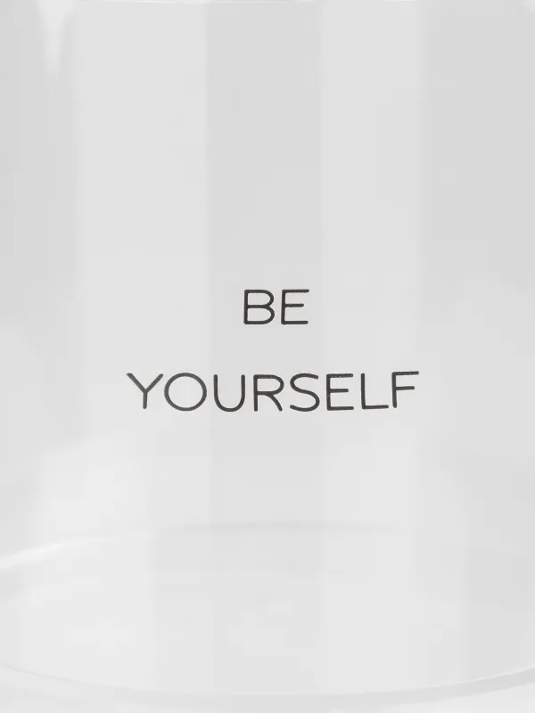 Cotton pad / swabs container, 10x13 cm, with lid, plastic, Basic font, image-2