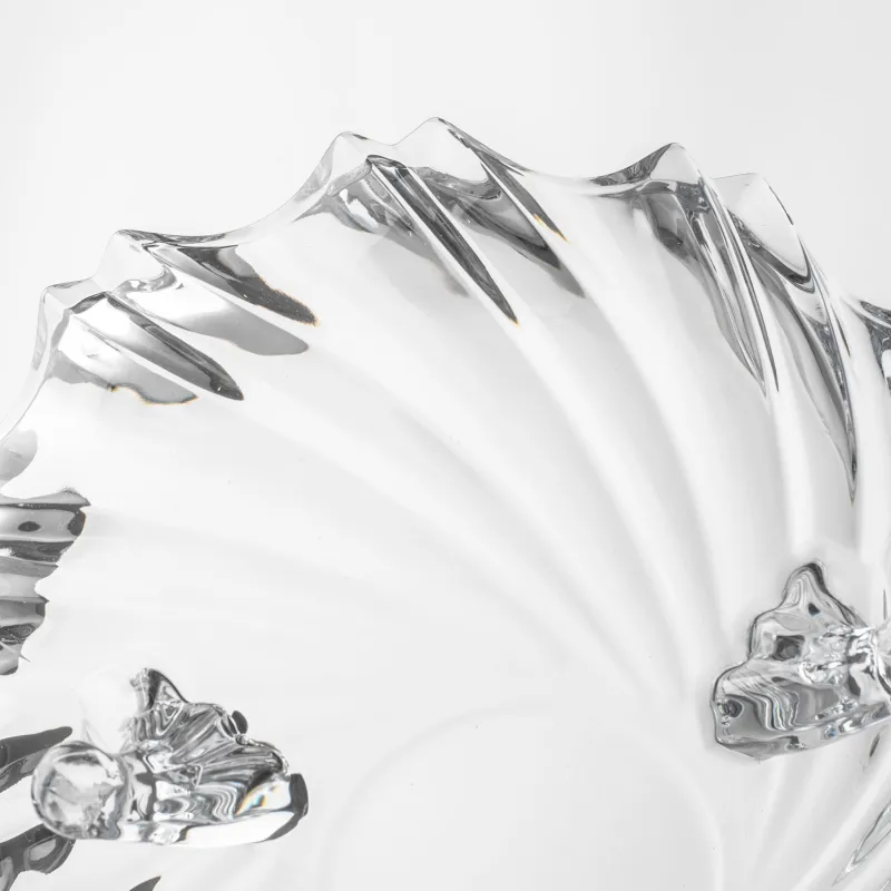 Salad bowl on legs, 23x9 cm, 830 ml, glass R, Torsido, image-5