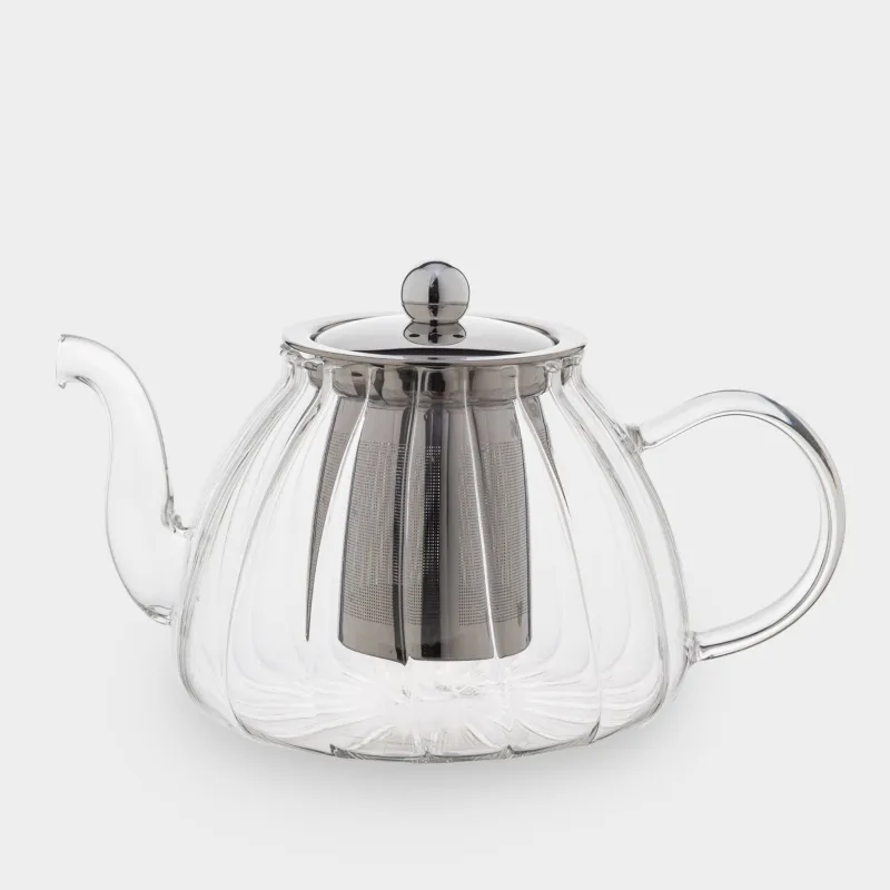 Teapot, 1 l, B glass, Camellia