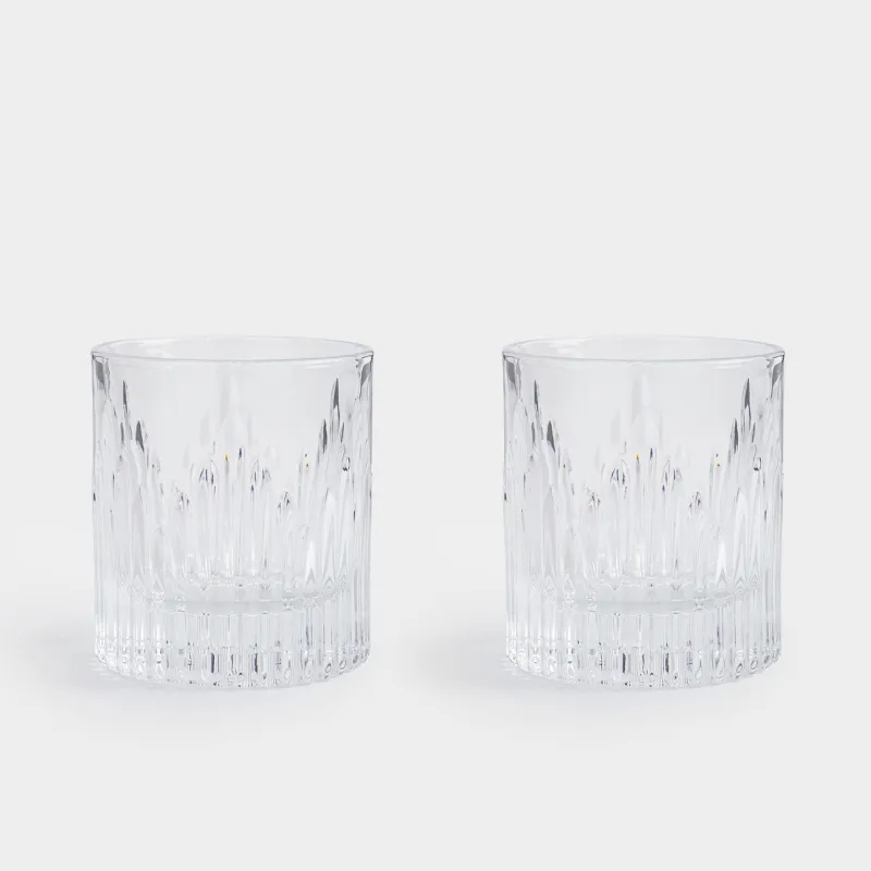 Drinking glass, 9 cm, 260 ml, 2 pcs, glass R, Harbor