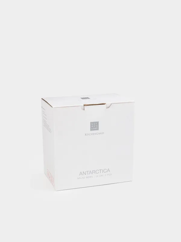 Salad bowl, 16x7 cm, 800 ml, 2 pcs, porcelain F, Antarctica, image-4
