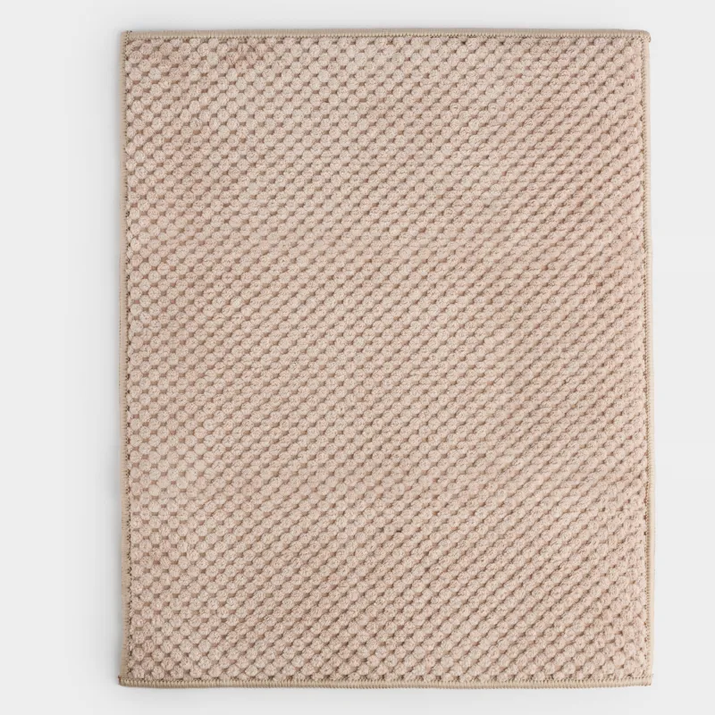 Dish drying mat, 30x38 cm, microfiber, Beige, Clean