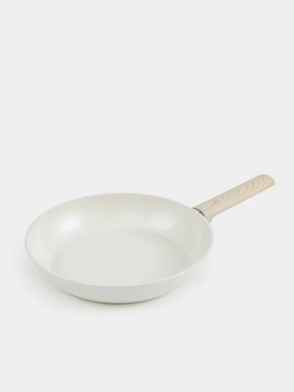 Frying pan, 24 cm, coated, aluminum, milky, Sentimentality, image-0