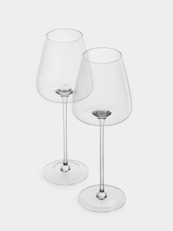 Drinking glass, 630 ml, 2 pcs, crystal glass, Sorento, image-1