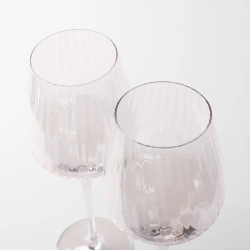 Drinking glass, 500 ml, 2 pcs, glass, mother of pearl, Lombardy polar, image-2
