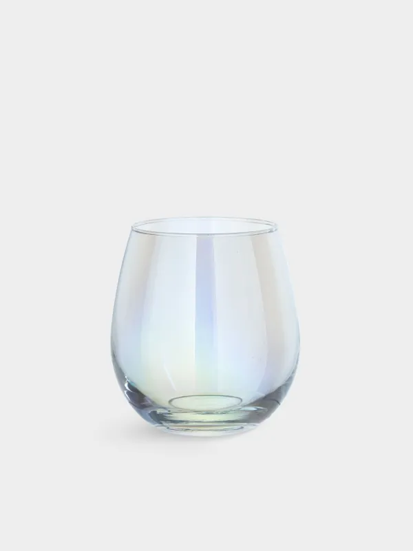 Glass, 9 cm, 350 ml, 2 pcs, glass, mother of pearl, Floyd polar, image-2