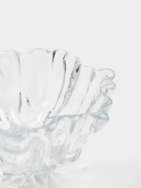 Salad bowl, 15x10 cm, 400 ml, glass R, Flower, Fleur, image-4