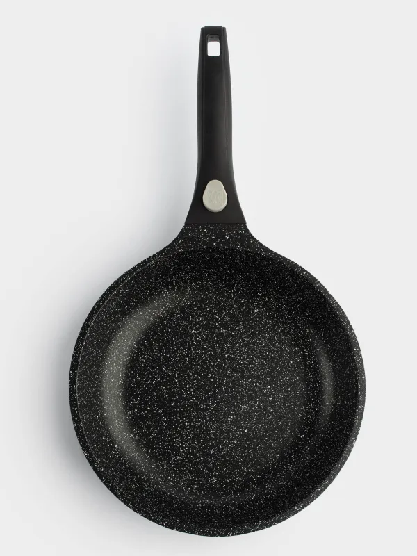 Frying pan, 24 cm, removable handle, coated, aluminum, Solution 2, image-2