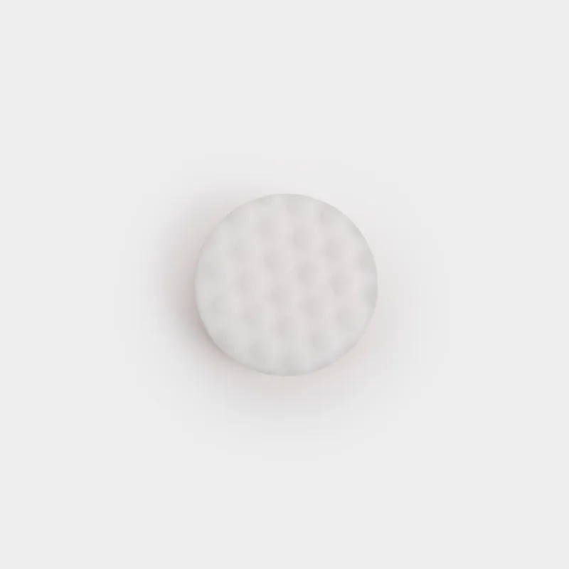 Sponge for cleaning white shoes and soles, 6 cm, 10 pcs, melamine / abrasive, white-beige, Clean, image-4