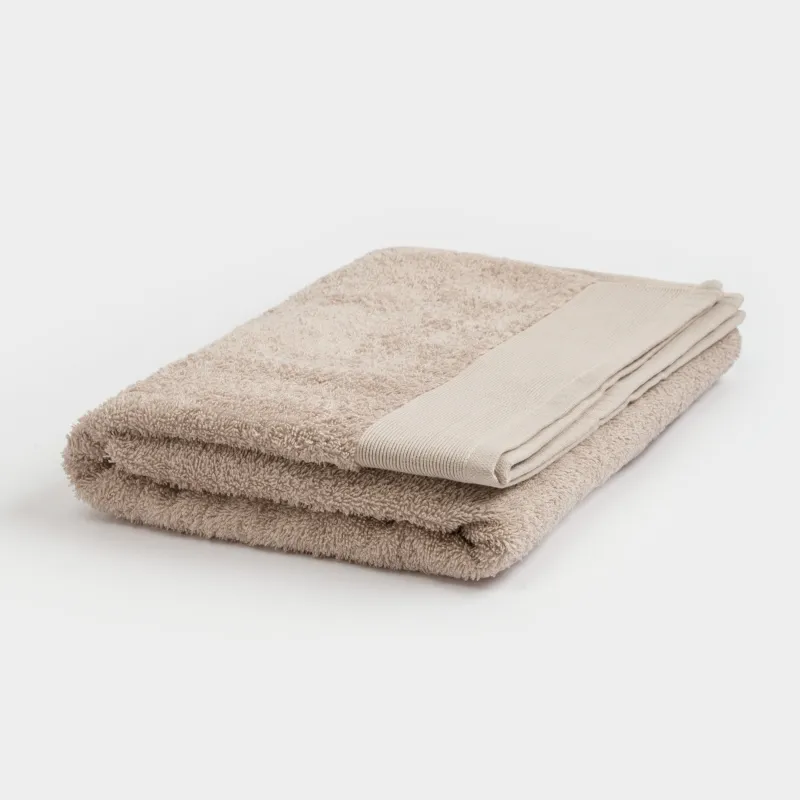 Towel, 70x140 cm, cotton, beige, Vari cotton