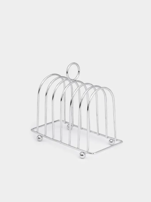 Toast stand, 14x12 cm, 6 units, steel, Classic, image-3