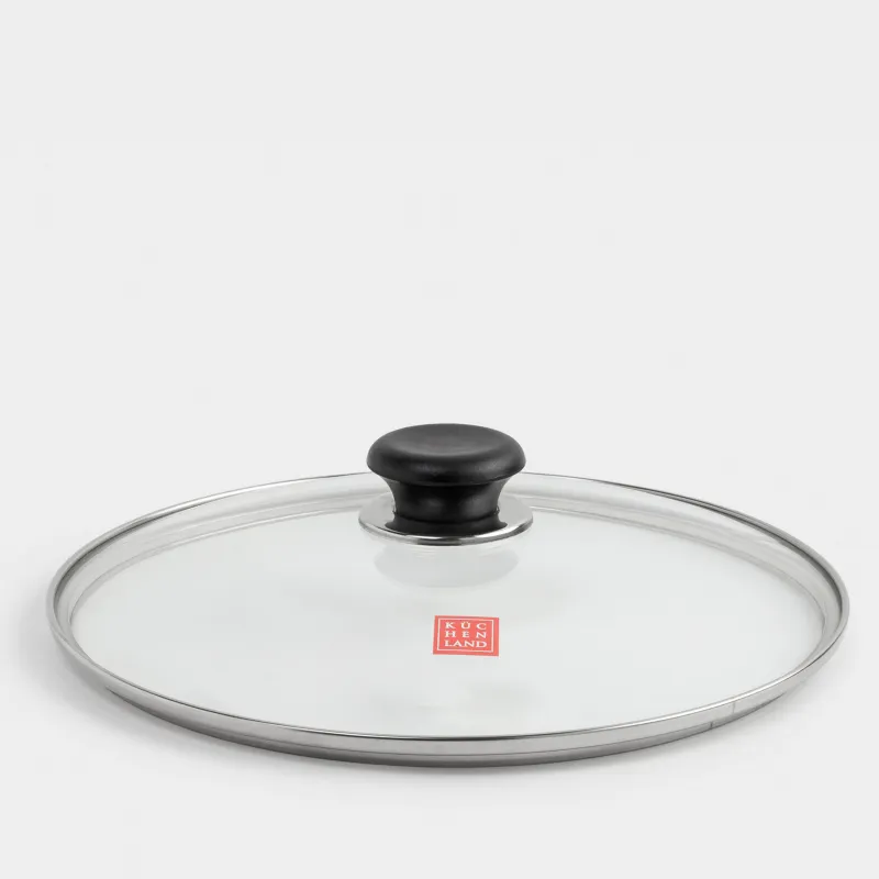 Lid, 28 cm, glass / metal, Action Accessory