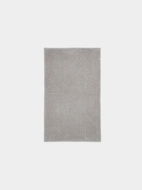 Mat, 50x80 cm, polyester, grey, Hillock, image-0