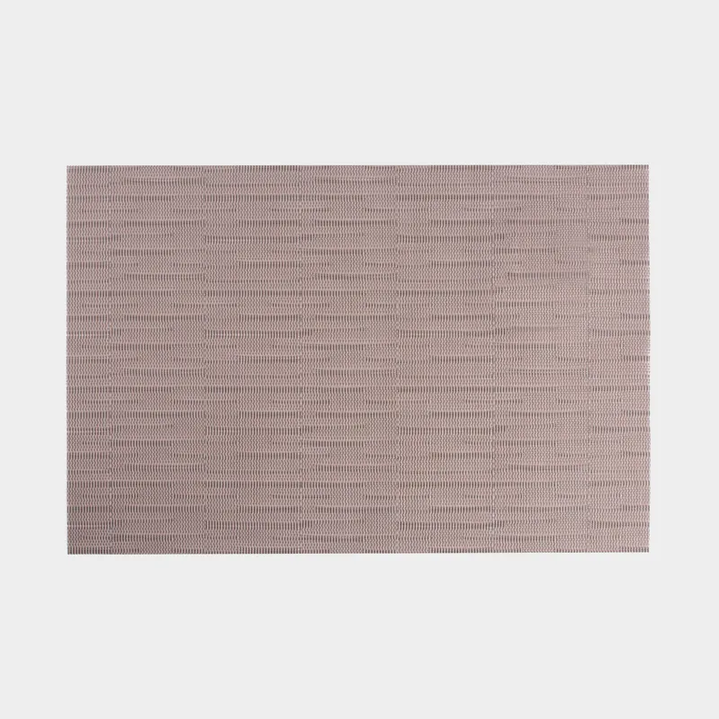 Placemat, 30x45 cm, PVC / polyester, rectangular, dusty pink, Solid