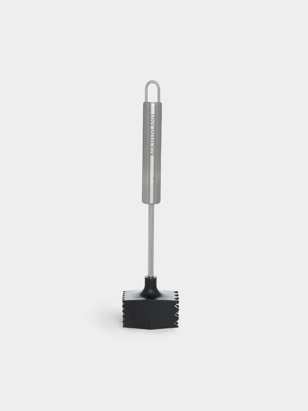 Meat chipping hammer, 25 cm, steel / plastic, black, Spiro, image-0