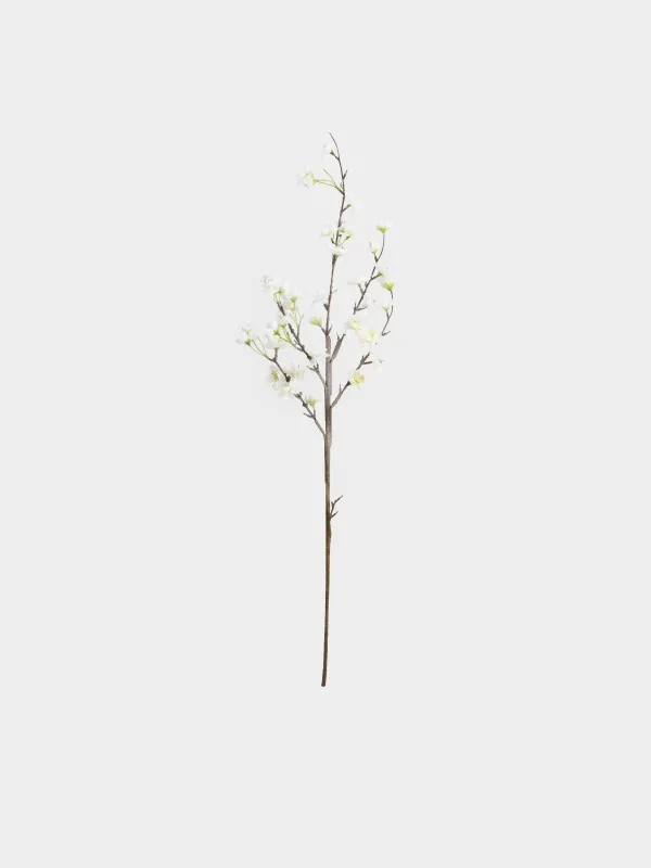 Decorative branch, 83 cm, plastic / polyester, White Plum Blossom branch, Flower garden, image-0