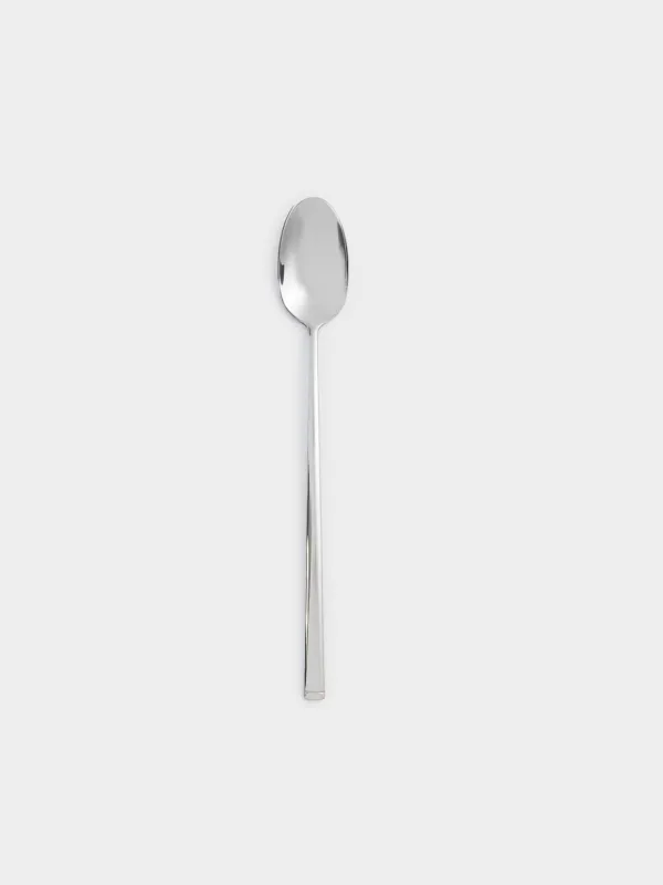 Tea spoon, 6 pcs, with long handle, steel, Madrid, image-4