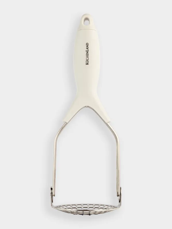 Puree press, 29 cm, folding, steel / plastic, grey, Soft kitchen, image-4