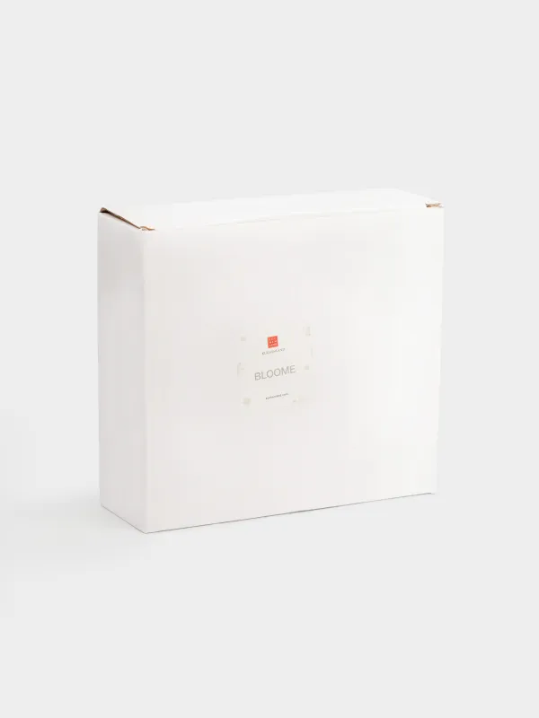 Deep dish, 18x6 cm, porcelain P, Green, Flower, Bloome, image-5