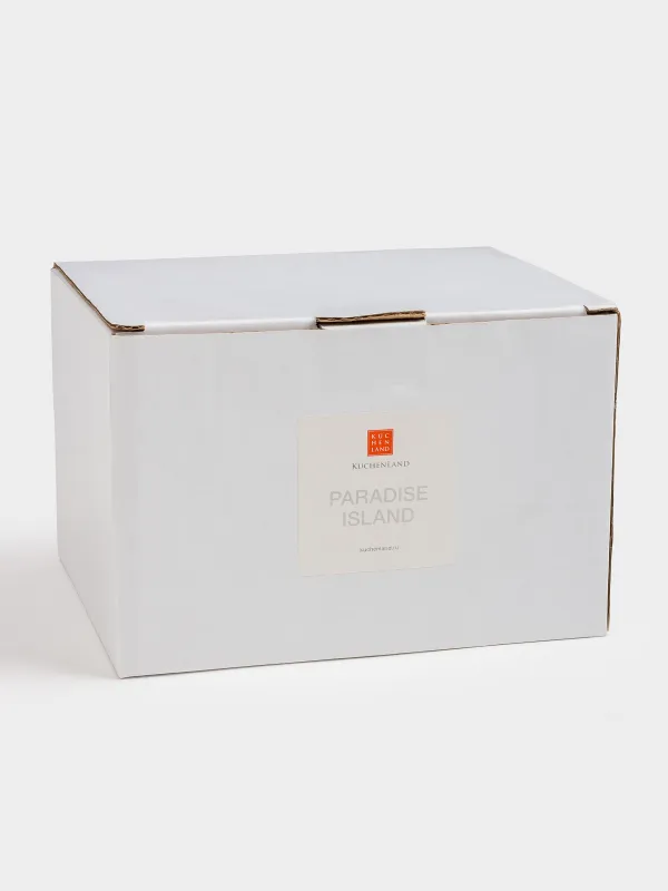 Mug, 400 ml, porcelain P, beige-milk, Shell, Paradise island, image-5