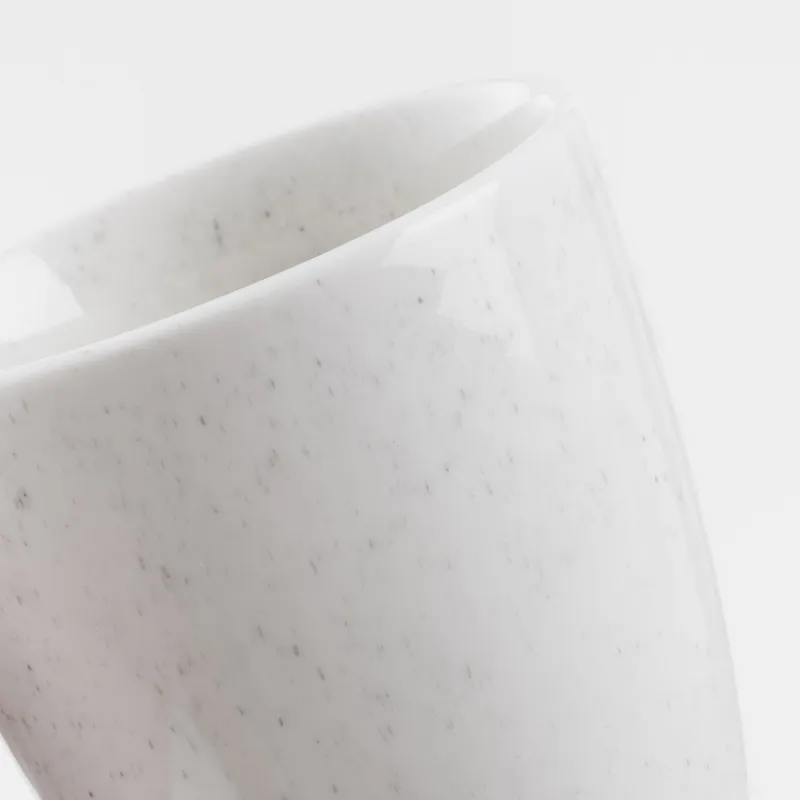 Mug, 350 ml, 2 pcs, porcelain P, milky, speckled, Latio, image-4
