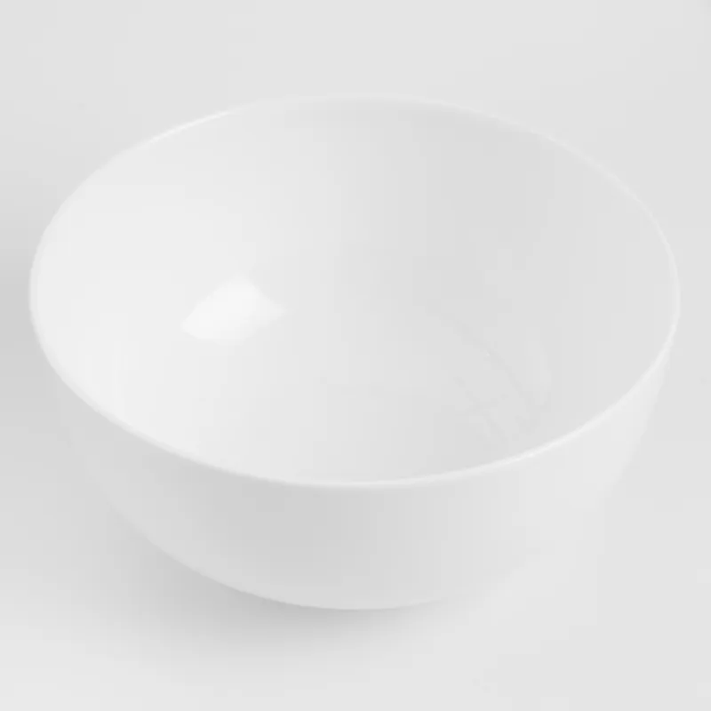 Salad bowl, 18x8 cm, 1.2 l, porcelain F, white, Ideal white, image-1